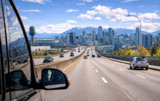 Driving from Vancouver Airport to Downtown